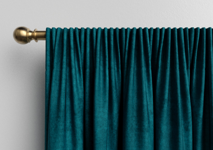 Florence Faux Suede, Ink Blue - Made to Measure Curtains - Image 9